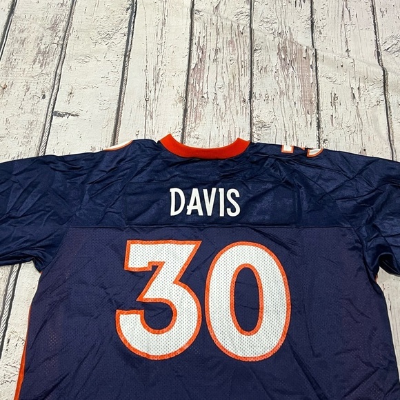 Vintage Terrell Davis Denver Broncos Puma 1990s NFL Football Jersey - Picture 8 of 9